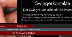 Swingerkontakte Der Swinger Kontaktmarkt für Paare.Swingerkontakte und Kontakte zu Paaren.Paare suchen Paare oder Kontakte zu einzelnen Herren oder Damen. Unsere kostenlose Swinger Kontaktanzeigen halten für alle den richtigen Paarkontakt bereit.Sie suchen nach privaten Paaren, Swinger, Paar Tausch und Sexpartys in Deutschland, Österreich oder Schweiz? Hier ist Ihr Kontaktmarkt nur für den Bereich Swinger und Paare.